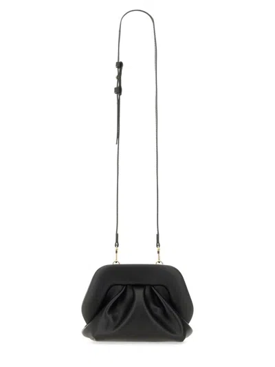 Themoirè Borsa Tia Vegan Fabric Black In Black