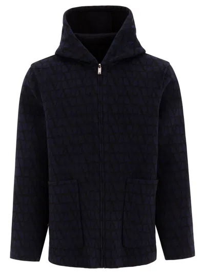 Valentino Garavani Reversible Hoodie-style Coat