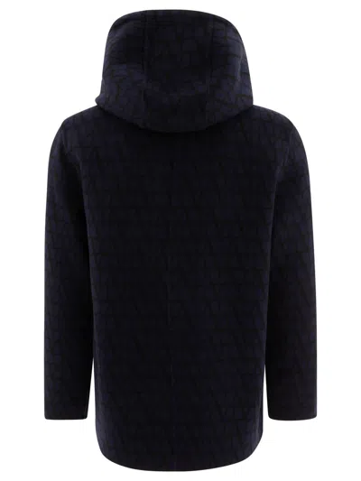 Valentino Garavani Reversible Hoodie-style Coat
