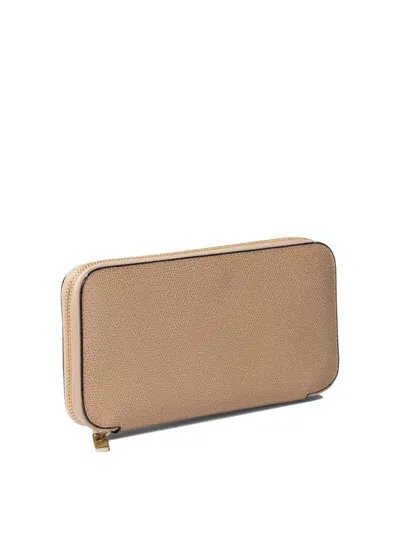 Valextra 10 Cc Wallets & Card Holders Beige