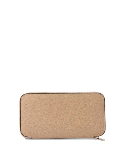 Valextra 10 Cc Wallets & Card Holders Beige