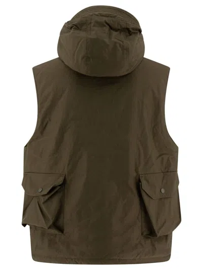 Engineered Garments Field Jackets Green