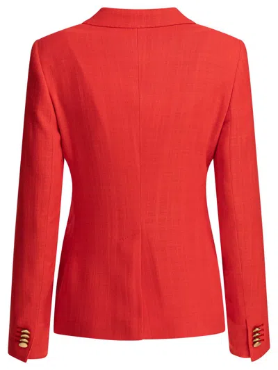 Tagliatore J-coral Double-breasted Blazer In Viscose