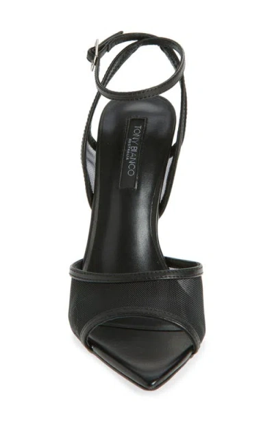Tony Bianco Miley Ankle Strap Sandal In Black