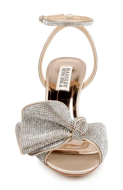 Badgley Mischka Remi Womens Open Toe Leather Kitten Heels In Brown