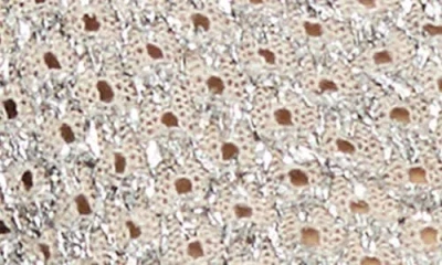 Lafayette 148 Linen Silk Metallic Button V Neck Cardigan