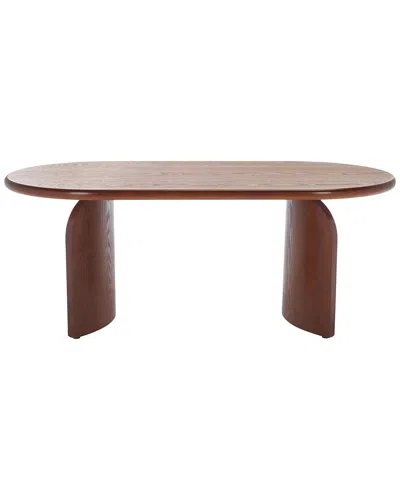 Safavieh Chakun Coffee Table In Brown