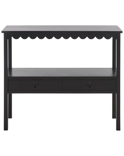 Safavieh Haven Lower 2-drawer Console In Black