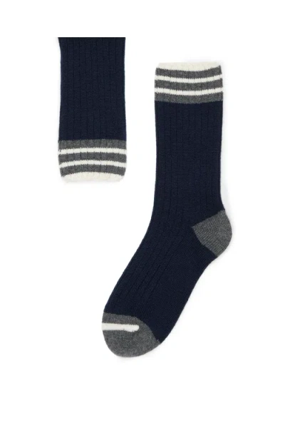 Brunello Cucinelli Cashmere Socks In Black