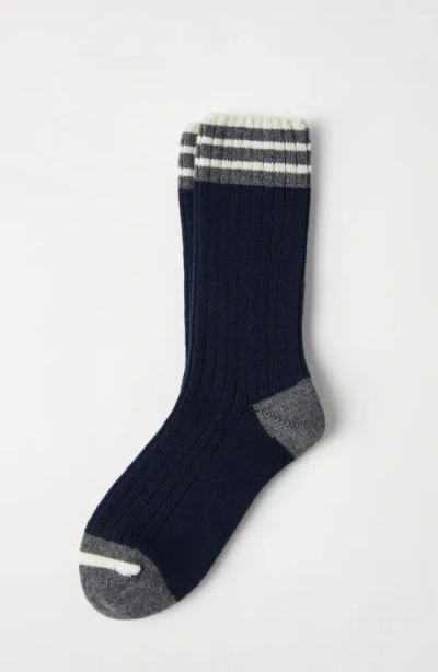 Brunello Cucinelli Cashmere Socks In Black
