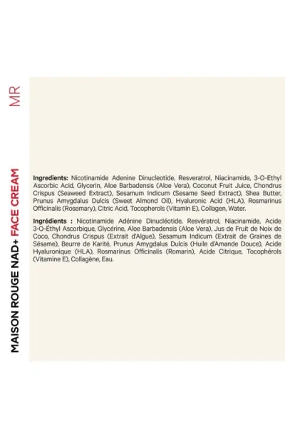 Codeage Nad Face Cream + Resveratrol Niacinamide & Collagen