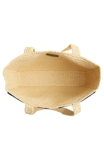 Valentino Borsa Shopping Viva Superstar Grande In Rafia Donna