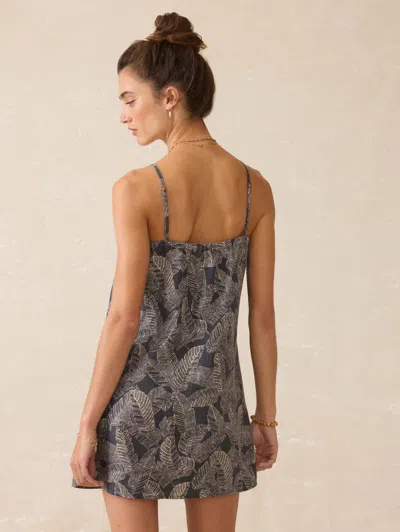 Faherty Byron Bay Linen Mini Sundress In Multi