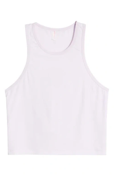 Free People Fp Movement Comeback Crop Tank In White