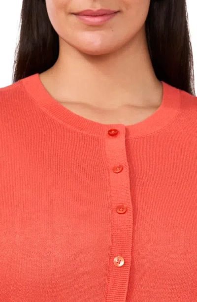 Halogenr Halogen(r) Short Sleeve Cardigan