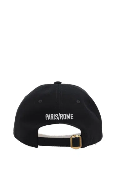 Valentino Cotton Baseball Cap With Embroidery