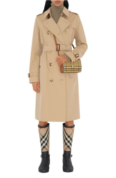 Burberry Woman Printed Canvas Hampshire Crossbody Bag