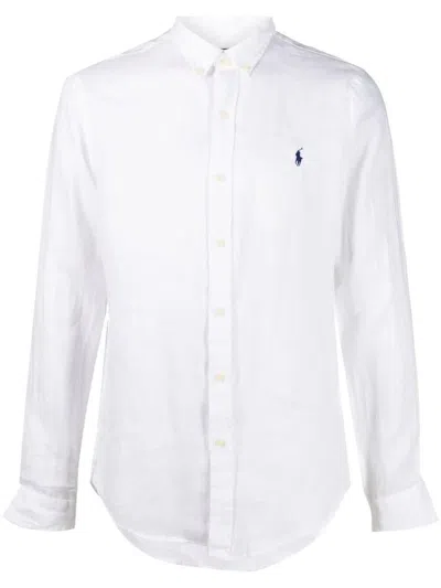Polo Ralph Lauren Polo Pony-embroidered Long-sleeve Shirt