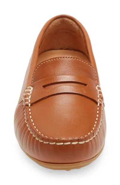 Samuel Hubbard Free Spirit Driver Loafer In Brown