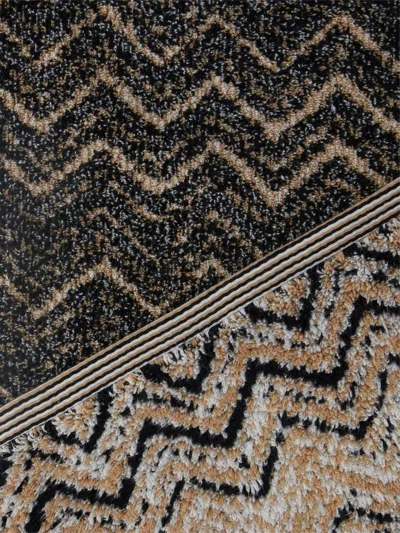 Missoni Azul Towel Set In Black