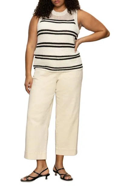 Sanctuary Waves Of Summer Sleeveless Sweater In Neutral