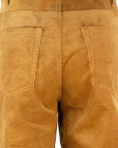 Apc A.p.c. Pantalone Elisabeth Caramel In Brown
