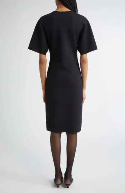 Totême Short-sleeve Knit T-shirt Dress