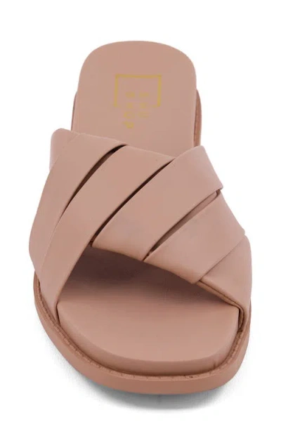 Shushop Chelsea Slide Sandal In Brown
