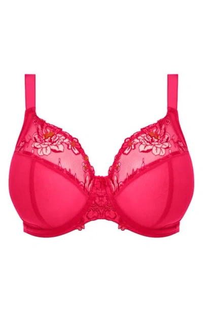 Elomi Women's Teagan Full-figure Underwire Plunge Bra El302602 In Pink
