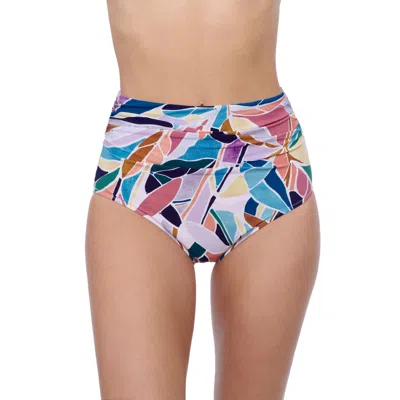 Profile By Gottex Aura Shirred High Waist Bottom