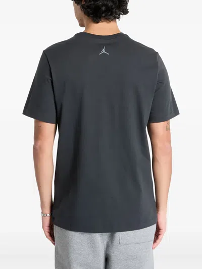 Jordan Illustration-print T-shirt In Gray