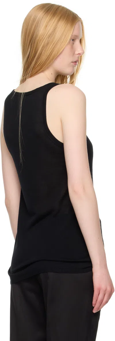 Totême Toteme Women Knitted Tank Top In Black