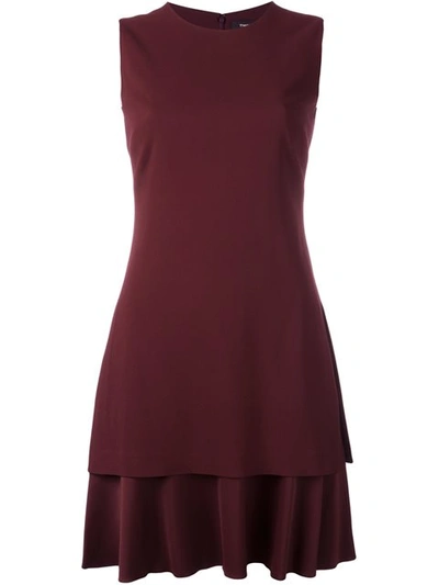 open lace back dress Just A Theory Red & Blue Striped Cotton Dress – Shop the Mint main image 1