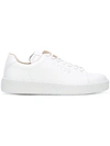 Eytys Ace Low-top Leather Trainers In White
