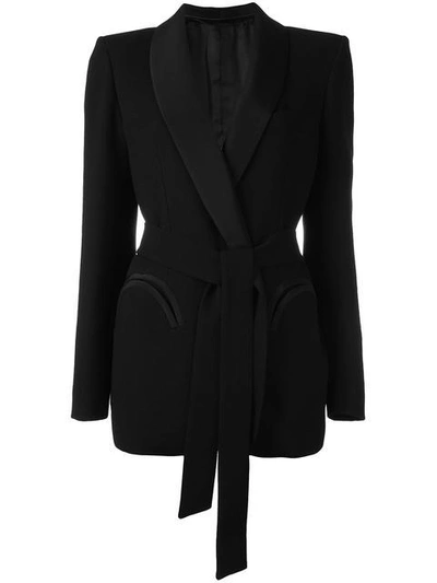 Blazé Milano 'cool And Easy' Smoking Jacket In Black