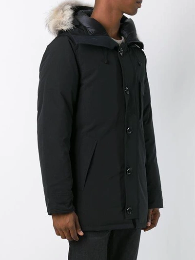 Shop Canada Goose 'chateau' Parka In Black