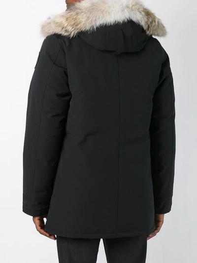 Shop Canada Goose 'chateau' Parka In Black