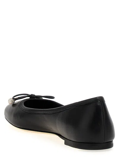 Jimmy Choo Elme Ballet Flats In Black