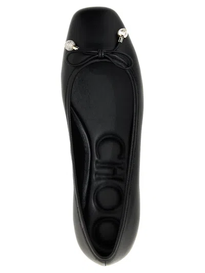 Jimmy Choo Elme Ballet Flats In Black