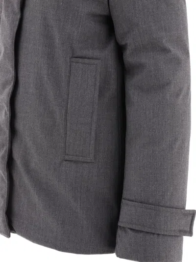 Aspesi Jacket High Collar Front Pockets
