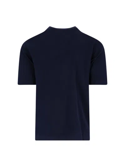 K-way Neckline Crew Short Sleeves In Brown