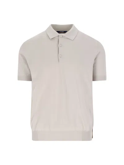 K-way Pleyne Knitted Cotton Polo Shirt