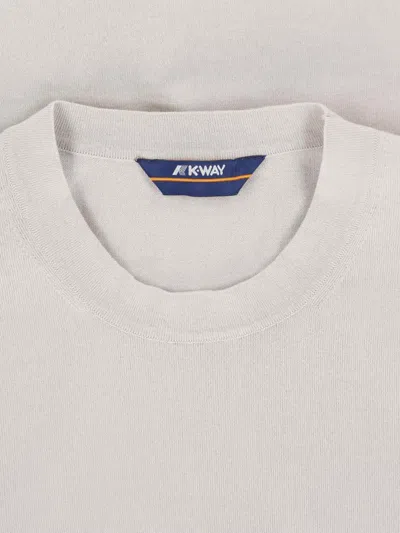 K-way Combe Crew Neck Sweater In Gray
