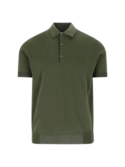 K-way K Way Pleyne Green Cotton Polo Shirt