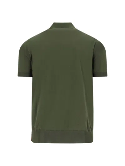 K-way K Way Pleyne Green Cotton Polo Shirt