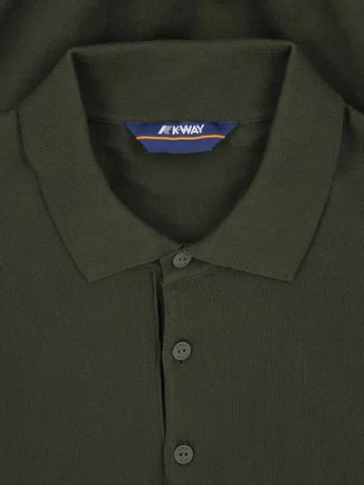 K-way K Way Pleyne Green Cotton Polo Shirt