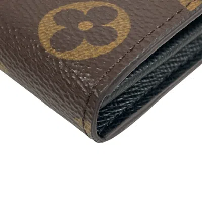 Pre-owned Louis Vuitton Brown Leather Wallet (tri-fold) ()
