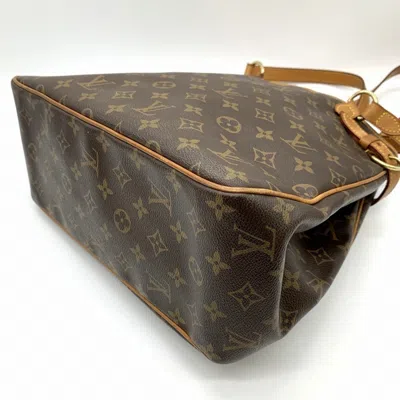 Pre-owned Louis Vuitton Brown Monogram Canvas Shoulder Bag ()