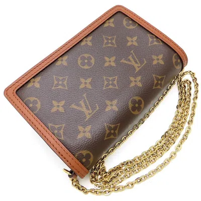 Pre-owned Louis Vuitton Brown Monogram Reverse Monogram Reverse Shoulder Bag ()