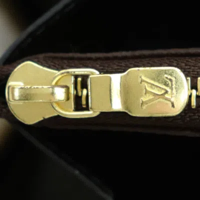 Pre-owned Louis Vuitton Brown Monogram Reverse Monogram Reverse Long Wallet (bi-fold) ()